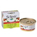 Schesir Schesir 水果水煮貓罐頭 雞肉及蘋果飯 85g 85g 正面圖