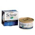 Schesir Schesir 啫喱貓罐頭 吞拿魚及白飯魚飯 85g 85g 正面圖