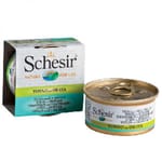 Schesir Schesir 湯煮貓罐頭 吞拿魚及鯛魚 70g 70g 正面圖