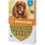 杜蟲殺蚤用品 德國拜耳 Bayer (Elanco) 犬用 Advocate 心疥爽滴劑 4kg-10kg 1盒3支 (BAOD100)