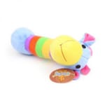 Vicky Vicky 毛絨益智發聲潔齒狗狗訓練玩具 彩藍色紋馬   正面圖