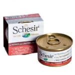 Schesir Schesir 水煮貓罐頭 吞拿魚及牛肉飯 85g 85g 正面圖
