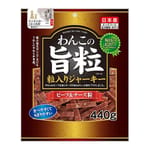 日本Q-Pet 日本Q-Pet 狗小食 旨粒 牛肉+芝士粒 440g 440g  正面圖