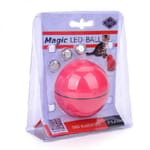 LED LED 閃光滾動發光球逗貓玩具 正面圖