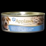 Applaws Applaws 狗罐頭 天然優質海魚及海帶 Ocean Fish with Kelp 156g 156g  正面圖