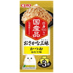 CIAO CIAO 貓零食 新產品 60g×3 60g  正面圖