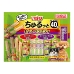 CIAO CIAO 狗零食 眼睛健康夾心卷 雞肉牛肉混合味 40本   正面圖