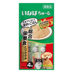 CIAO CIAO 狗肉泥 綜合營養 雞肉及牛肉肉醬 14g×4本 14g  正面圖