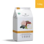 Orga Orga & Leaf 狗糧 農場鴨 + ⻘⼝成⽝配⽅ 5.6kg 6kg  正面圖