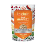 Instinct Instinct 狗糧 凍乾生肉主食糧 長壽系列 成犬 雞肉 16oz 16oz  正面圖