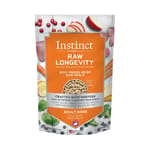 Instinct Instinct 狗糧 凍乾生肉主食糧 長壽系列 成犬 兔肉 9.5oz 5oz  正面圖