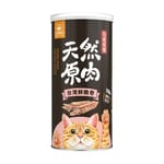 汪喵星球 汪喵星球 凍乾 DogCatStar 冷凍乾燥原肉貓零食 罐裝台灣鮮脆卷 40g 40g  正面圖