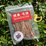 挑食毛孩 挑食毛孩 天然小食 天然風乾鴨肉片 60g 60g 正面圖