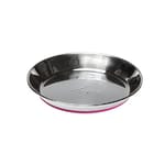 ROGZ ROGZ 不銹鋼防滑貓碗 200ml 粉色 200ml  正面圖