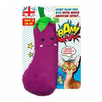 BAM! BAM! Catnip 貓玩具 薄荷茄子   正面圖
