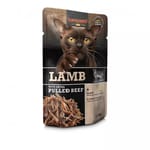Leonardo Leonardo 貓濕糧 手撕肉餐包系列 羊肉+牛肉絲 70g 70g 正面圖