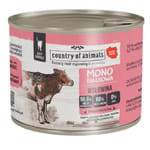 Country Country of animals 貓罐頭 單一蛋白罐 牛肉 200g 200g 正面圖