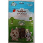 GRANDEE GRANDEE 香港製造 天然風乾小食 風乾秋葵牛肉 50g 50g 貓犬用 正面圖