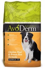 AvoDerm AvoDerm Natural 牛油果雞肉米配方狗糧  30lb 30lb  正面圖