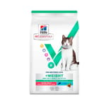 Hills Hills 處方糧 VET ESSENTIALS 獸醫保健貓乾糧 成貓絕育配方 吞拿魚味 1.5kg 5kg  正面圖