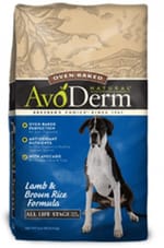 AvoDerm AvoDerm Natural 牛油果烘焙紐西蘭羊配方狗糧  4.4lb 4lb  正面圖