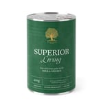 Essential Essential Foods 易膳 狗罐頭 主食罐 完美品質生活 Superior Living 400g 400g  正面圖