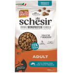 Schesir Natural Adult Cat Food (Fish) 400g pet shop