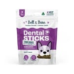 Bell & Bone Dog Dental Treats Kangaroo & Mint Turmeric Natural Dental Sticks Small Dogs 7pcs (BB_D_K_S) pet shop