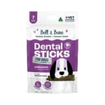 Bell & Bone Dog Dental Treats Kangaroo & Mint Turmeric Natural Dental Sticks Medium Dogs 7pcs (BB_D_K_M) pet shop