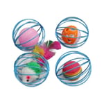 猫玩具 貓咪自嗨玩具 笼中老鼠 颜色随机 貓玩具 其他 寵物用品速遞