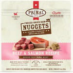 Primal 貓糧 凍乾 Nuggets 牛肉及三文魚配方 5.5oz (FBF5FD) 貓糧 貓乾糧 PRIMAL 寵物用品速遞