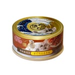 日清 貓罐頭 懷石 吞拿魚+雞肉+木魚片 70g (PL-K120) 貓罐頭 貓濕糧 日清 寵物用品速遞