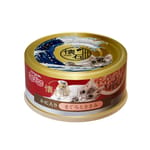 日清 貓罐頭 懷石 吞拿魚+雞肉+蟹柳棒 70g (PL-K130) 貓罐頭 貓濕糧 日清 寵物用品速遞