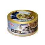 日清 貓罐頭 懷石 吞拿魚+白飯魚慕絲(化毛球) 70g (PL-K510) 貓罐頭 貓濕糧 日清 寵物用品速遞