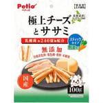 Petio Petio 狗零食 極上 無添加 芝士雞胸肉+蔬菜條 100g (80505354)