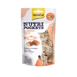 Gim Gim Cat 貓零食 三文魚奧米加增強免疫貓脆脆夾心小食 60g 60g  正面圖