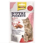 Gim Gim Cat 貓零食 牛肉味麥芽去毛球貓脆脆夾心小食 60g 60g  正面圖