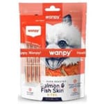 Salmon & Fish Skin Bites 100g 狗零食 Wanpy 寵物用品速遞