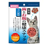 日本MARUKAN 日本MARUKAN 貓用護腸潔齒餅 吞拿魚味 80g 80g 貓用 正面圖