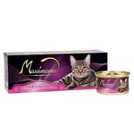 Massimomo Massimomo 貓罐頭 吞拿魚配蝦肉 80g 80g 正面圖