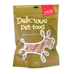 Delicious Delicious Pet food無敵小寵 雪花純雞肉切片 訓犬零食 精裝400g 400g 犬用 正面圖