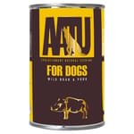 AATU AATU 狗罐頭 全配方狗用主食罐頭系列 90/10/0 豬及野豬全配方 400g 400g 狗用 正面圖