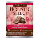 Holistic Holistic Select活力滋 狗罐頭 無穀物牛肉配方 Beef Pate Recipe Formule Pate au beeuf 13oz 13oz  正面圖