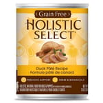 Holistic Holistic Select活力滋 狗罐頭 無穀物鴨肉配方 Duck Pate Recipe Formule pate de canard 13oz 13oz  正面圖
