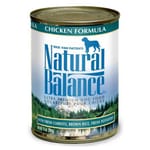 Natural Natural Balance雪山 狗罐頭 雞肉配方 CHICKEN FORMULA 13oz 13oz 正面圖