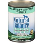 Natural Natural Balance雪山 狗罐頭 甜薯雞肉配方 CHICKEN & SWEET POTATO FORMULA 13oz 13oz 正面圖
