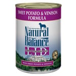 Natural Natural Balance雪山 狗罐頭 甜薯鹿肉配方 VENISON & SWEET POTATO FORMULA 13oz 13oz 正面圖