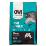 KIWI KIWI KITCHENS 狗狗 凍乾糧 白身魚肉配方 Fish Dinner 425g 425g  正面圖