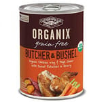 CASTOR CASTOR & POLLUX ORGANIX 狗罐頭 有機無穀物 雞翼及雞腿 12.7oz 7oz  正面圖