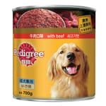 Pedigree寶路 Pedigree寶路 狗罐頭 牛肉 beef 700g 700g  正面圖